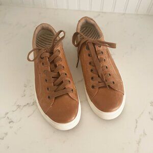 Taos Leather Sneakers - Plim Soul Lux (Caramel - Size 8.5, Fits like 8)